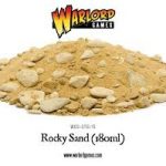 rocky sand