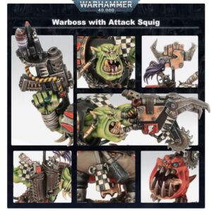 Ork Warboss with Attack Squig