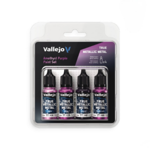 Vallejo 77255 Amethyst Purple Paint Set