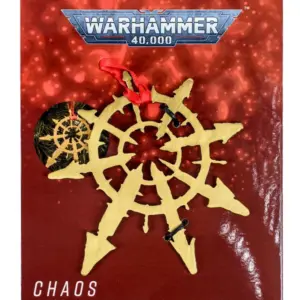 Warhammer 40000: Chaos Star Tree Decoration