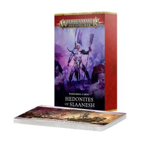 Warscroll Cards: Hedonites of Slaanesh (English)