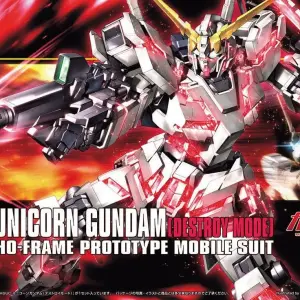 GUNDAM - 1/144 HGUC RX-0 Unicorn Gundam Destroy