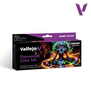 Vallejo  72214 Fluorescent Color Set