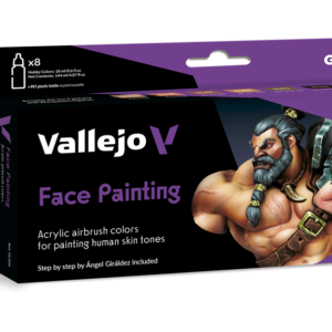 Vallejo 72204 - Game Air / 8 colors set - Face Painting by A.Giraldez 18 ml