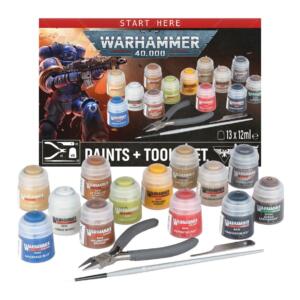 Warhammer 40,000: Paint + Tools set