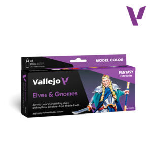 Vallejo 70242 - Model Color / Fantasy / 8 colors set - Elves & Gnomes by Angel Giraldez 18 ml