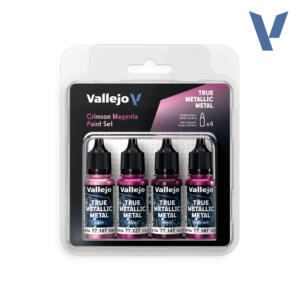 Vallejo 77261 Crimson Magenta Paint Set