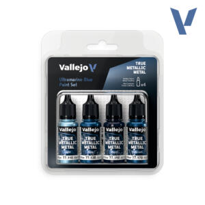 Vallejo 77263 Ultramarine Blue Paint Set