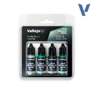 Vallejo 77265 Beetle Green Paint Set
