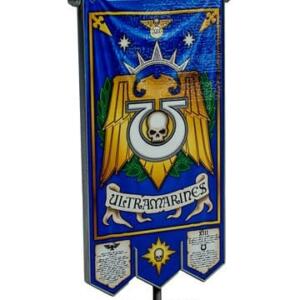 Warhammer 40,000 Desk Banner Ultramarines Chapter
